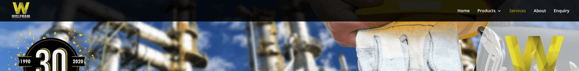 Industrial mining equipment background