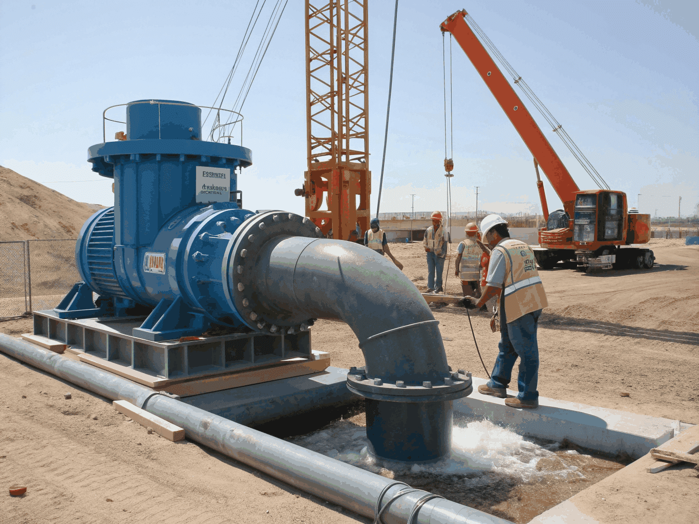 Industrial pumping equipment